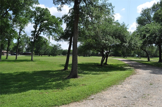 280 Lakewood Cir, Brenham, TX 77833 - surrounding community featuring a lawn
