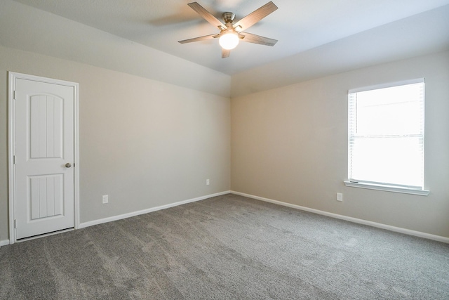 14923 Cutleaf Ln, Cypress, TX 77429 - spare room with carpet floors and ceiling fan