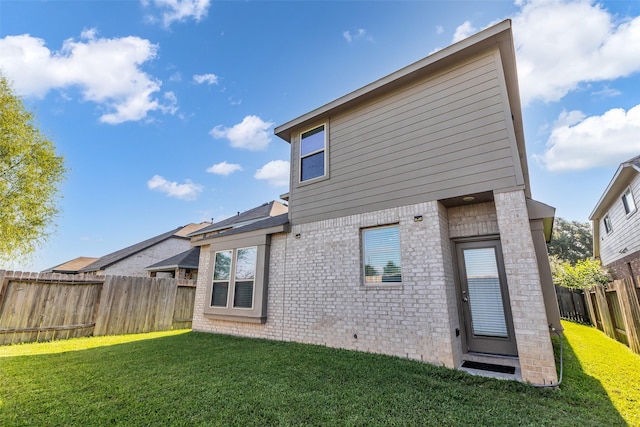 12311 Summerbrook Dr, Houston, TX 77066 - back of property with brick siding