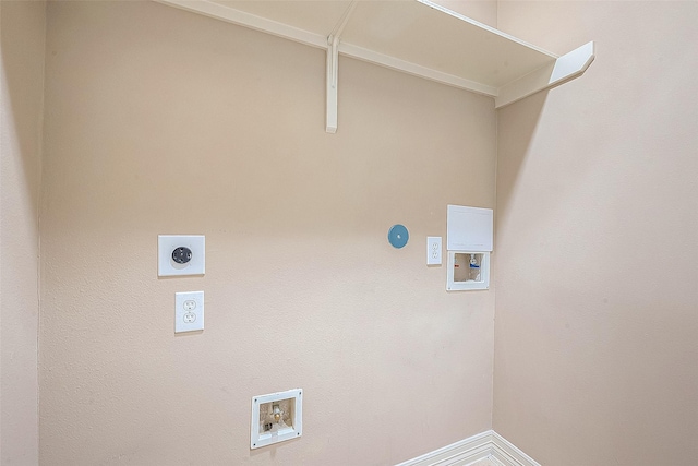 6014 Hamman St, Houston, TX 77007 - clothes washing area featuring hookup for an electric dryer and hookup for a washing machine