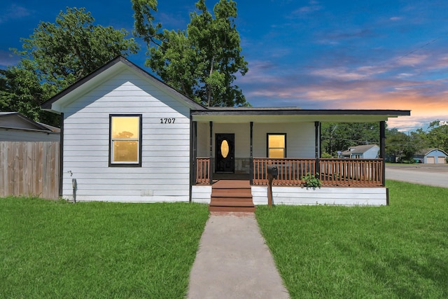 1707 Wilburn, Baytown, TX 77520 - view of front of house featuring a porch
