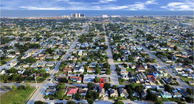 5323 Menard Ave, Galveston, TX 77551 - aerial view of property and surrounding area
