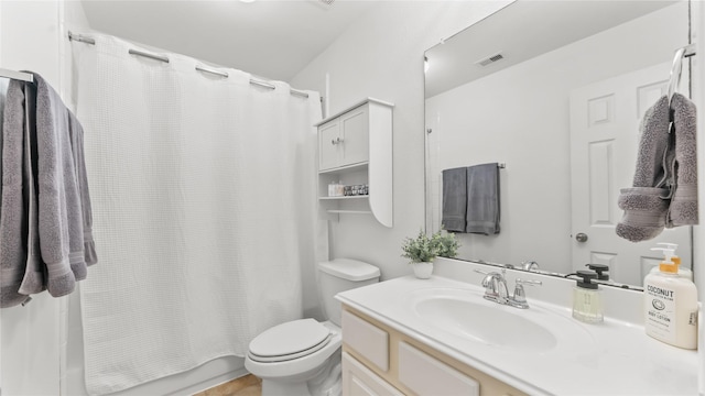 12327 Scherer Woods Ct, Tomball, TX 77377 - full bath featuring toilet, vanity, and shower / bath combination with curtain