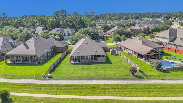 10718 Winding Green Dr, Humble, TX 77338 - aerial perspective of suburban area