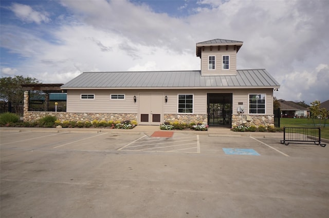 3411 Hawkins Glen Ln, Katy, TX 77449 - view of building exterior featuring uncovered parking and fence