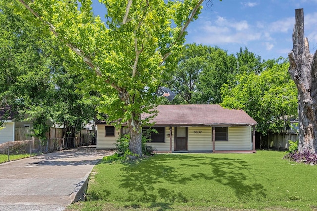 6502 Saxet St, Houston, TX 77055 - view of front of home featuring concrete driveway and covered porch