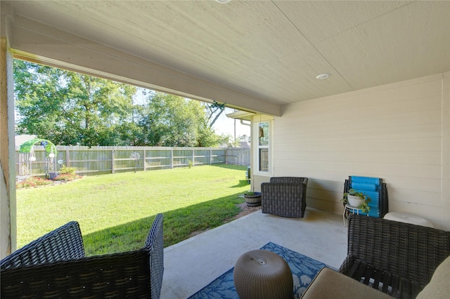 12917 S Winding Pines Dr, Tomball, TX 77375 - view of yard featuring a patio