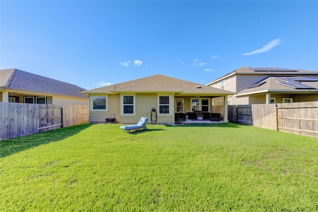 12917 S Winding Pines Dr, Tomball, TX 77375 - rear view of house featuring a patio area