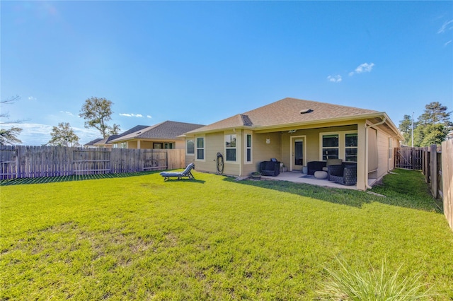 12917 S Winding Pines Dr, Tomball, TX 77375 - rear view of house with a patio
