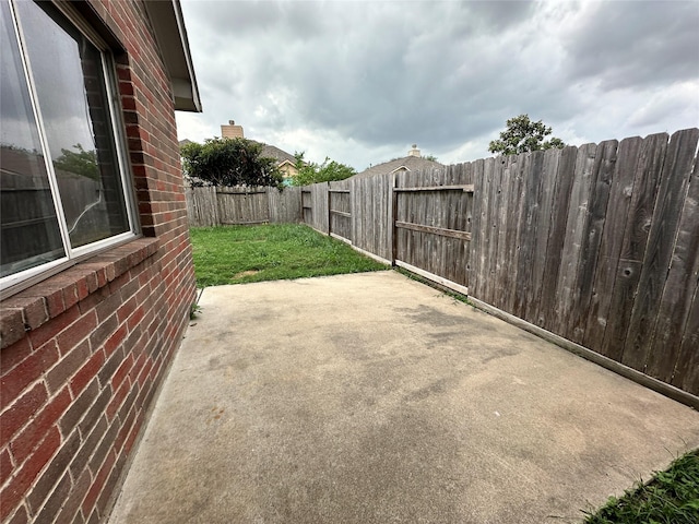 6723 Highwind Bend Ln, Katy, TX 77449 - view of patio with a fenced backyard