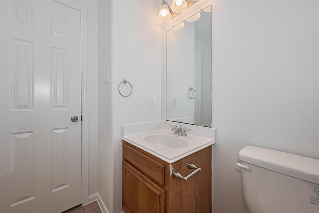6723 Highwind Bend Ln, Katy, TX 77449 - half bath with vanity and toilet