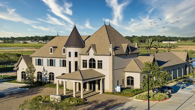 20315 Desert Foal Dr, Tomball, TX 77377 - view of front facade with stucco siding