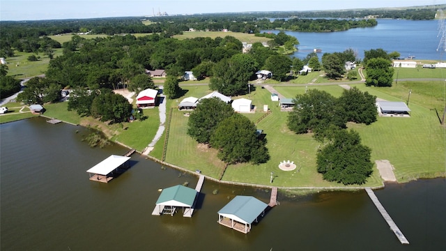 154 Lcr 893, Jewett, TX 75846 - aerial overview of property's location featuring a large body of water