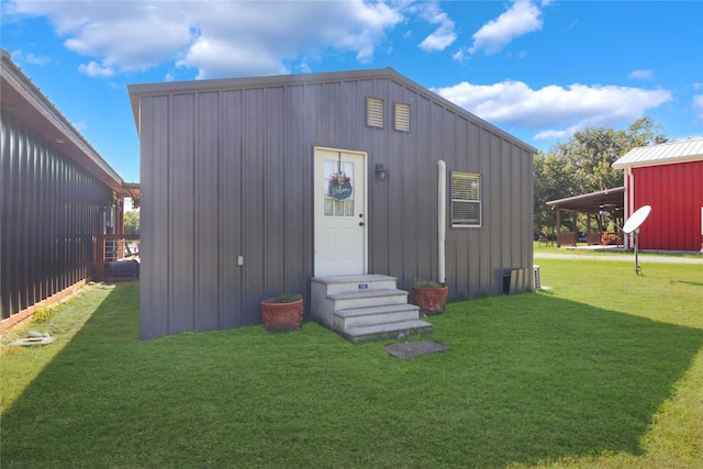154 Lcr 893, Jewett, TX 75846 - view of outbuilding featuring an outbuilding and entry steps