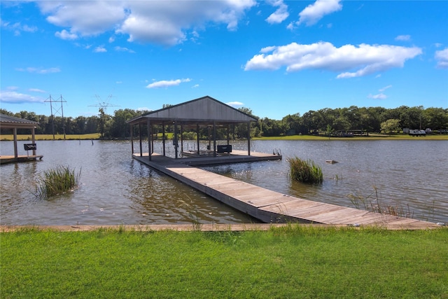 154 Lcr 893, Jewett, TX 75846 - dock featuring a water view