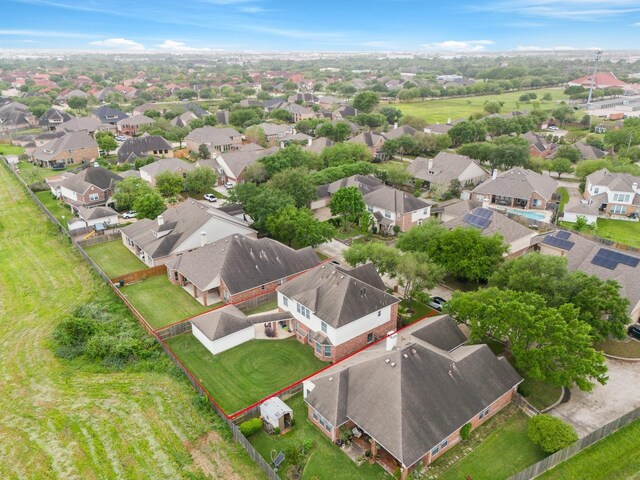 8910 Cote Ct, Houston, TX 77064 - aerial view of residential area with property boundaries highlighted