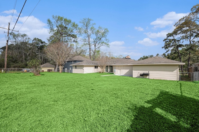 10056 Woodhollow Dr, Conroe, TX 77385 - view of yard