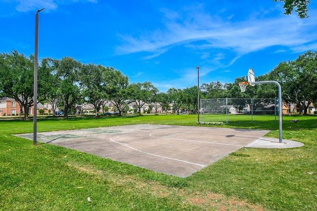 1023 Goldfinch Ave, Sugar Land, TX 77478 - view of basketball court with community basketball court