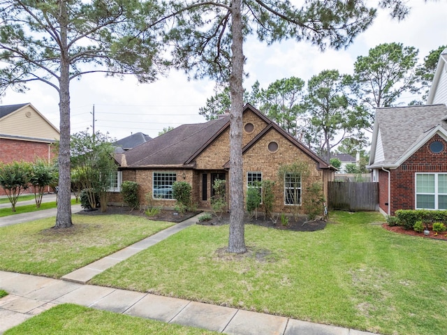 21735 Cayman Point Dr, Katy, TX 77450 - ranch-style home featuring brick siding and a shingled roof