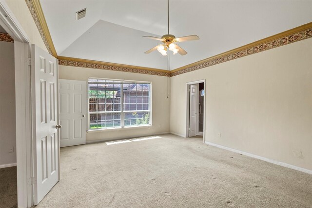 21735 Cayman Point Dr, Katy, TX 77450 - spare room with a ceiling fan, carpet flooring, and baseboards