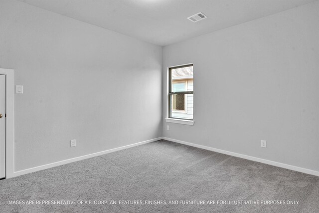 2808 Gran Castillo Dr, Texas City, TX 77568 - spare room featuring carpet floors and baseboards