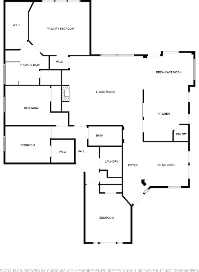 61 Chicory Ct, Lake Jackson, TX 77566 - floor plan / room layout