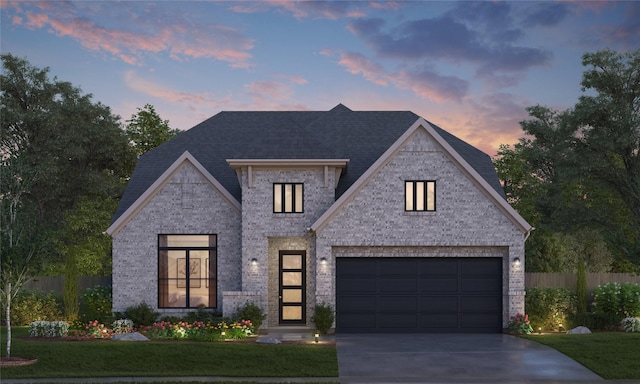 2908 Apple Rose Ln, Katy, TX 77493 - view of front of property featuring driveway, brick siding, and an attached garage