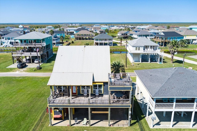 2932 Lakeside Dr, Crystal Beach, TX 77650 - aerial perspective of suburban area