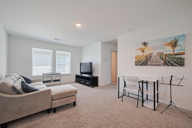 28923 Yukon River Ct, Katy, TX 77494 - carpeted living room featuring baseboards