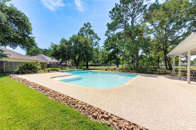 7610 Cedar Jump Dr, Humble, TX 77346 - view of pool with a patio area