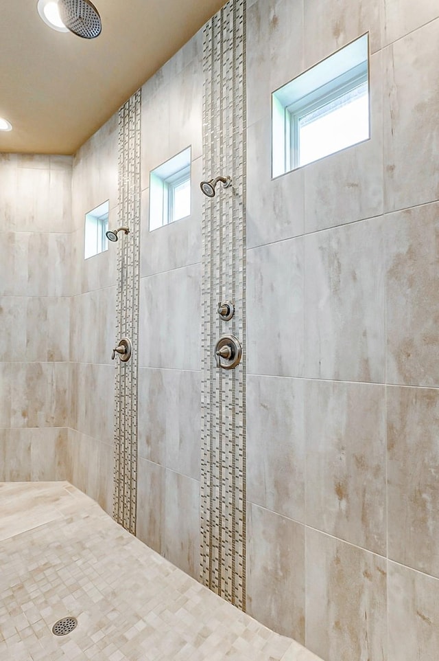 32811 Warbler Ct, Fulshear, TX 77441 - bathroom featuring tiled shower