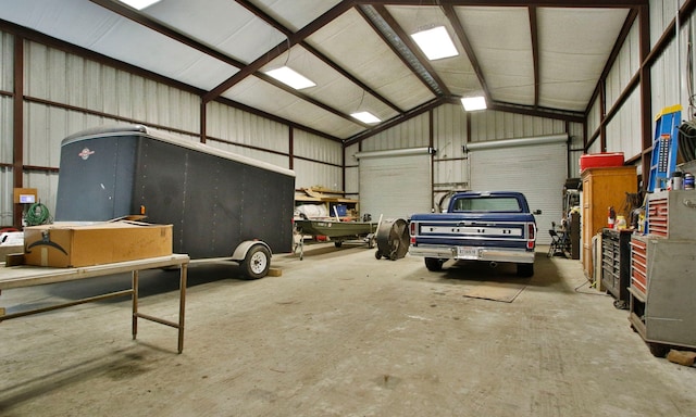 20103 Diamond Ct, Magnolia, TX 77355 - garage with a workshop area