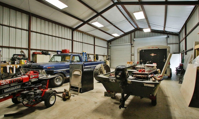 20103 Diamond Ct, Magnolia, TX 77355 - garage with metal wall