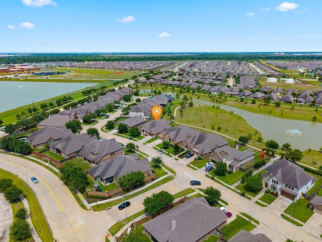 4410 Cobalt Cross St, Katy, TX 77493 - aerial view of residential area featuring a nearby body of water