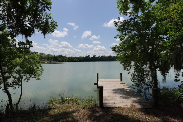 215 Weldon, Livingston, TX 77351 - dock area with a water view