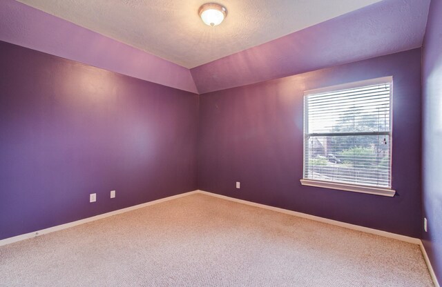 10711 Sea Myrtle Dr, Houston, TX 77095 - carpeted spare room featuring a textured ceiling and baseboards