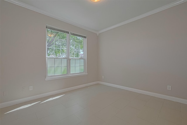 5714 Ames Xing, Sugar Land, TX 77479 - unfurnished room featuring ornamental molding and baseboards