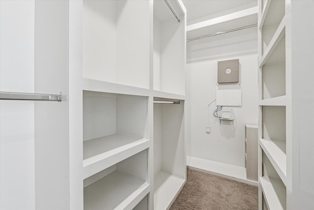 622 Janisch Rd Unit A, Houston, TX 77018 - walk in closet featuring carpet flooring