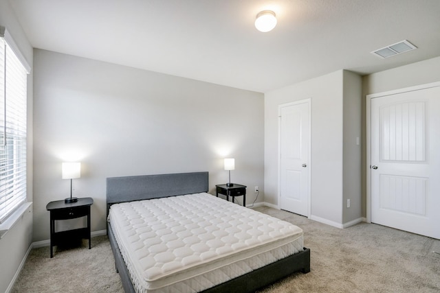 3815 W Alessano Ln, Katy, TX 77493 - bedroom with multiple windows, light carpet, and baseboards