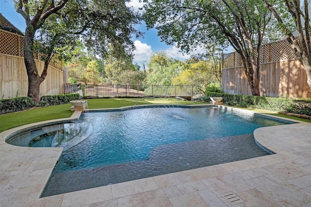 5602 Indian Cir, Houston, TX 77056 - view of swimming pool featuring a patio area
