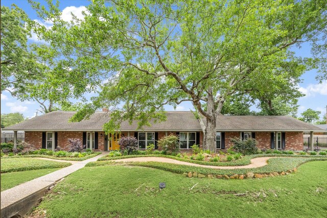 1415 Lehman St, Houston, TX 77018 - ranch-style home featuring brick siding