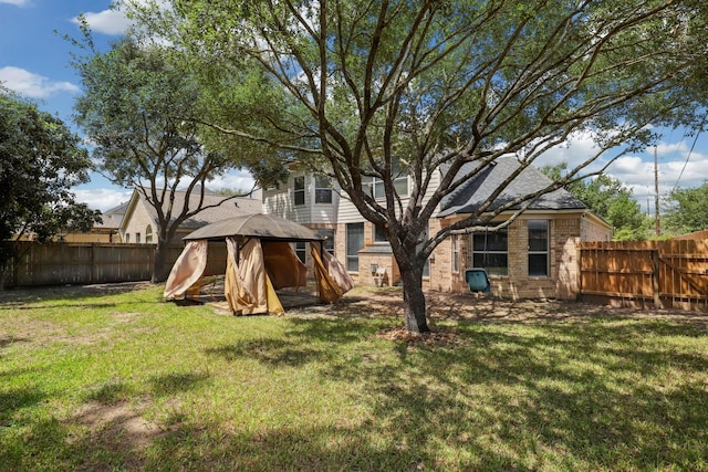 2203 Centerbrook Ln, Katy, TX 77450 - view of yard with a gazebo