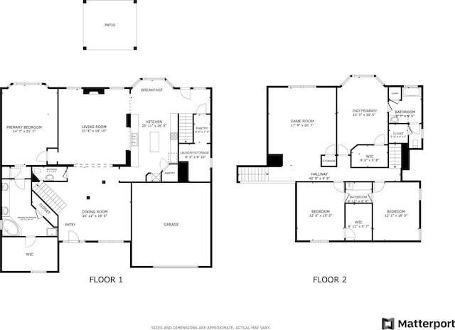 2203 Centerbrook Ln, Katy, TX 77450 - floor plan / room layout