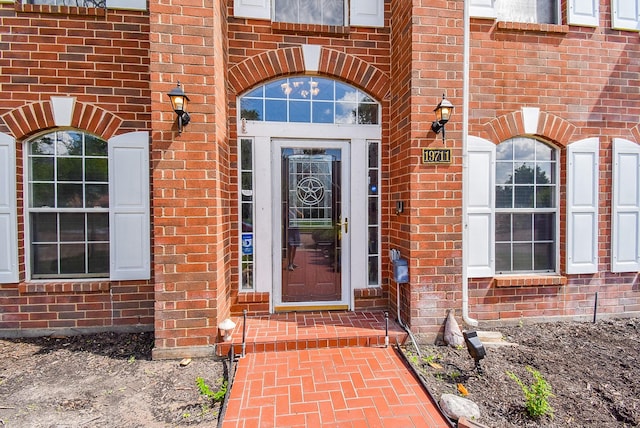 19711 Arbor Creek Dr, Katy, TX 77449 - entrance to property featuring brick siding