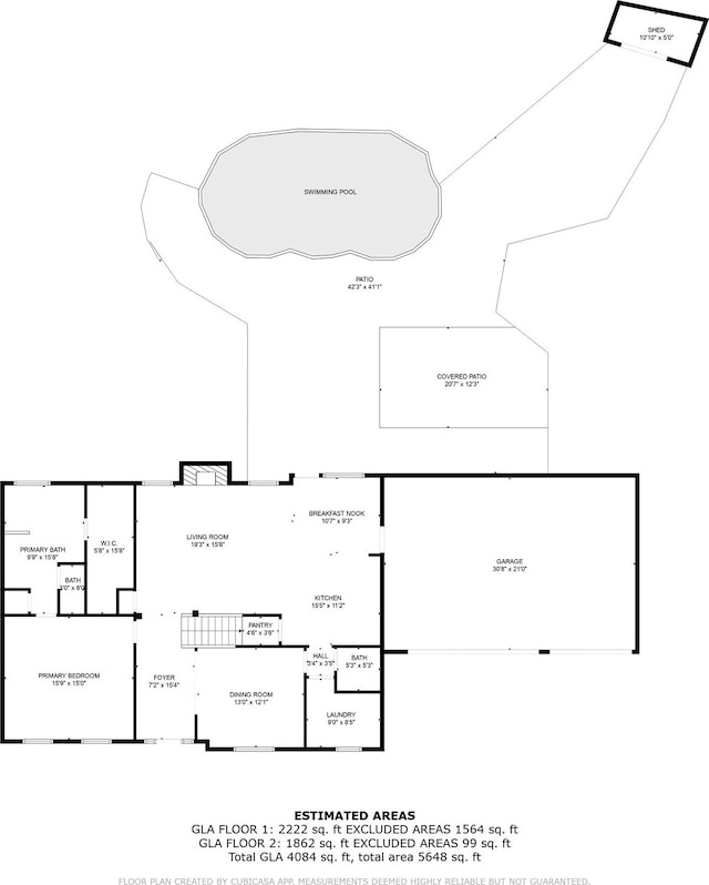 19711 Arbor Creek Dr, Katy, TX 77449 - room layout
