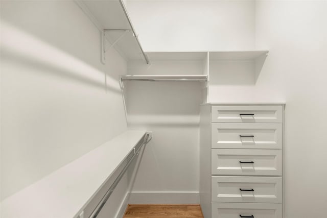 1038 W 31st St, Houston, TX 77018 - spacious closet featuring light wood-style floors