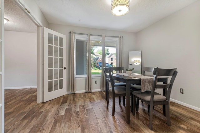 710 Razee Ct, Crosby, TX 77532 - dining room with wood finished floors and baseboards