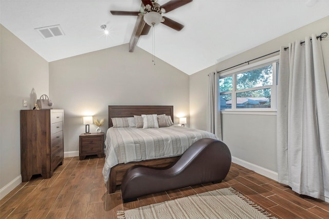 710 Razee Ct, Crosby, TX 77532 - bedroom featuring wood tiled floors, baseboards, and ceiling fan