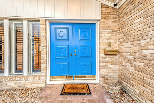 5723 Jason St, Houston, TX 77096 - property entrance featuring brick siding