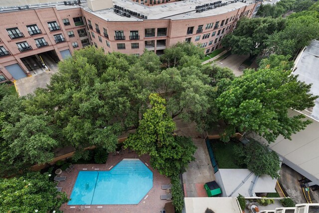15 Greenway Plz Unit 11A, Houston, TX 77046 - aerial view of a pool area